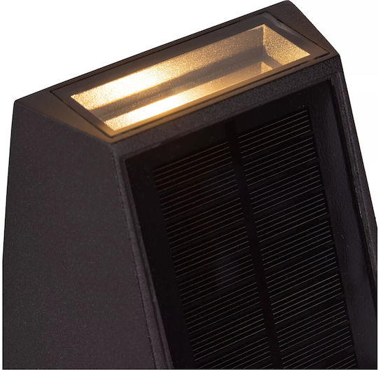Lucide Lightning Luton Επιτοίχιο Ηλιακό Φωτιστικό με Αισθητήρα Κίνησης IP54