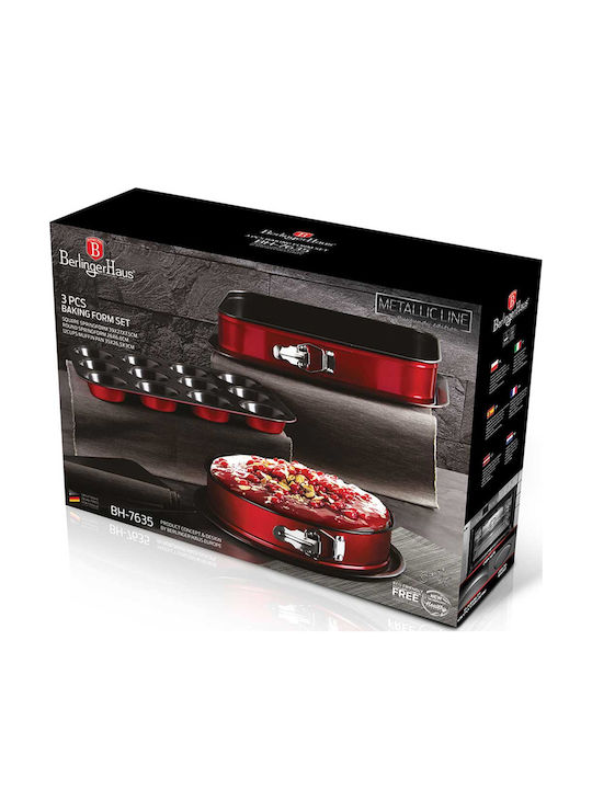 Berlinger Haus Non-stick Cupcakes & Muffins Baking Pan 3pcs