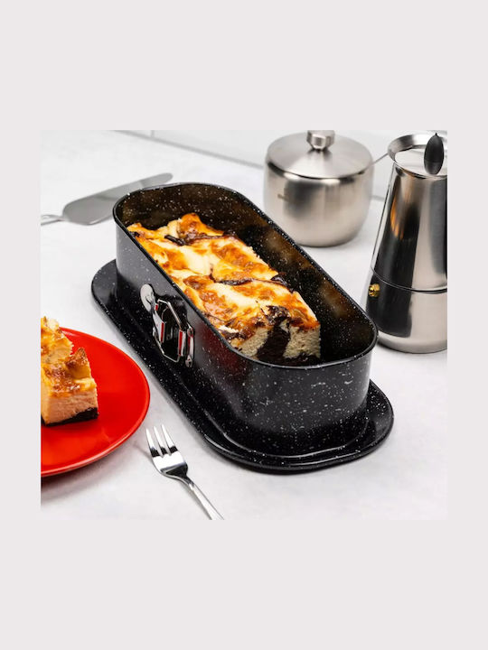 KING Hoff Backform Torte Aluminium 34.5x15.5x8cm 1cm