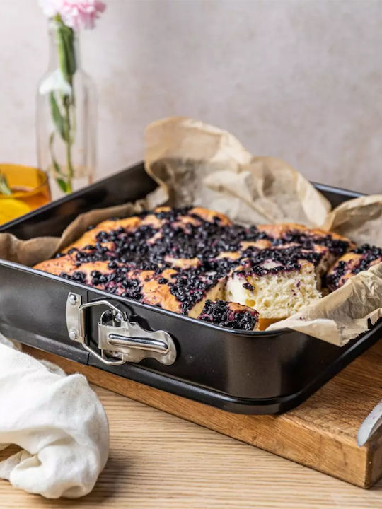 KING Hoff Non-stick Cake Baking Pan with Removable Bottom 26x26x6.8cm