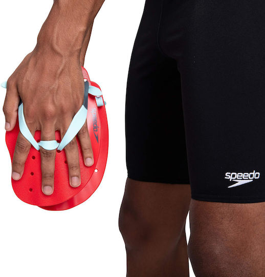 Speedo Tech Swimming Hand Paddles Red