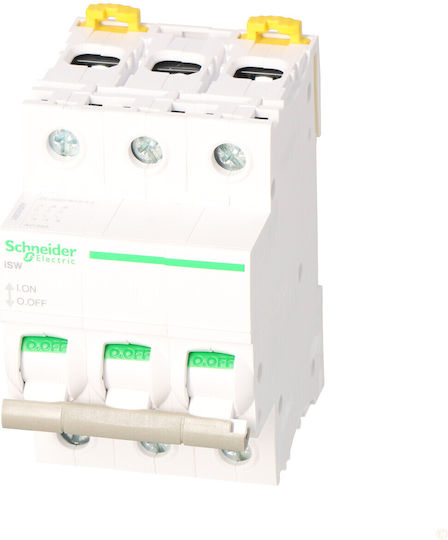 Schneider Electric 3-Poles General Use Panel Push Button Switch 240V 100A