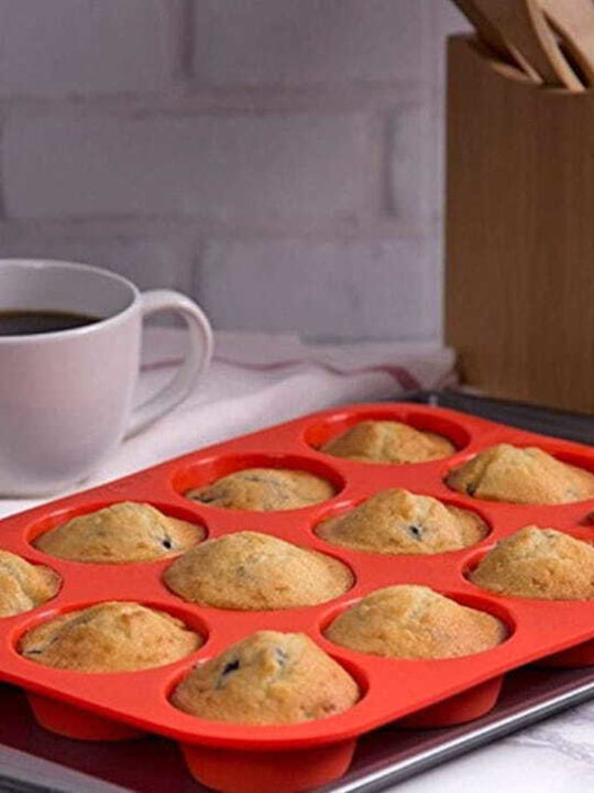 Cake Land Backform Törtchen/Muffins Silikon 22x22cm 1cm