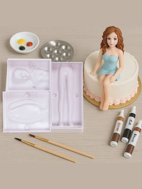 Cake Land Φόρμα Ζαχαροπλαστικής για Κέικ Στρογγυλή Πλαστική 3x3εκ.