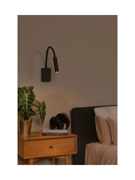 Lucide Lightning Lamp Wall Black