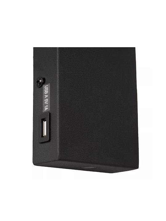 Lucide Lightning Lamp Wall Black