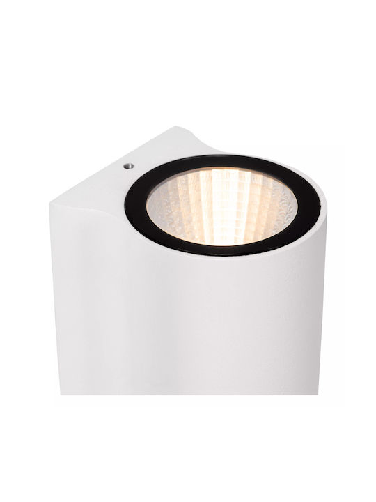 Lucide Lightning Akra Стенно Външно Осветително Тяло LED IP54 с Топло бяло Светлина
