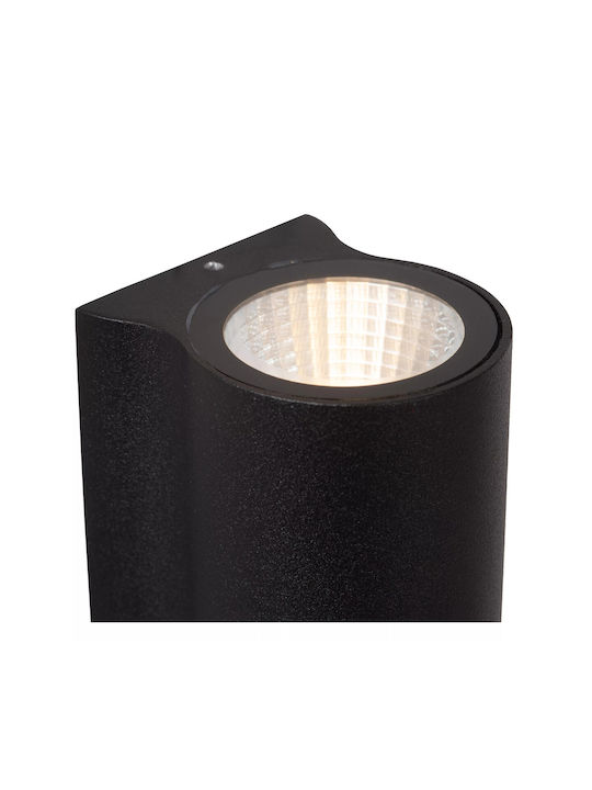 Lucide Lightning Akra Επιτοίχιο Εξωτερικό Φωτιστικό LED IP54 13W με Θερμό Λευκό Φως 6εκ.