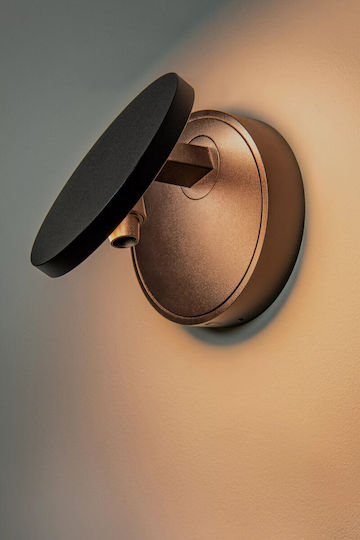 Lucide Lightning Ufor Lamp Wall Black 12cm