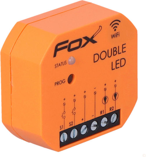 F&F Smart Switch Dimmer 2 Καναλιών Wi-Fi & RF 8A