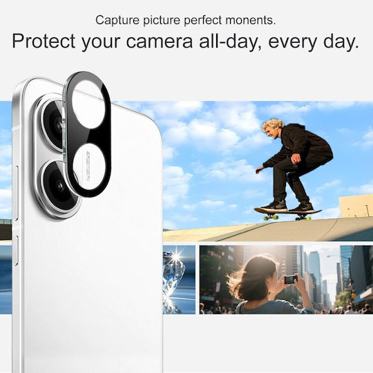 Imak Προστασία Κάμερας Tempered Glass Μαύρο για το Xiaomi Poco F7 5G