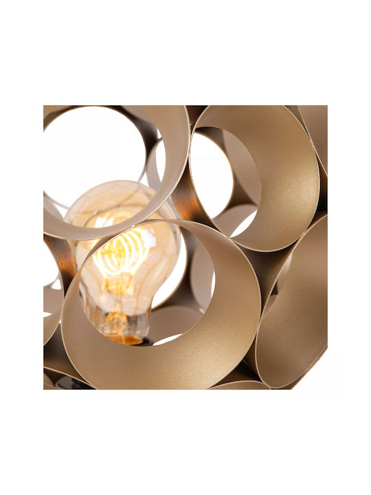 Lucide Lightning Διακοσμητικό Φωτιστικό E27 25x29.2εκ.