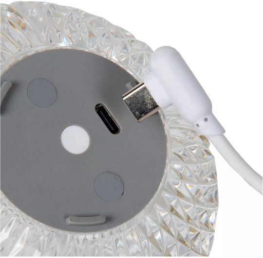 Lucide Lightning Διακοσμητικό Φωτιστικό LED Θερμό Λευκό 2700K 11x11εκ.