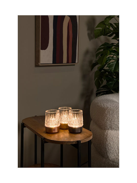 Lucide Lightning Lily Dekorative Lampe Gray