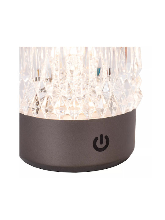 Lucide Lightning Lily Dekorative Lampe Gray
