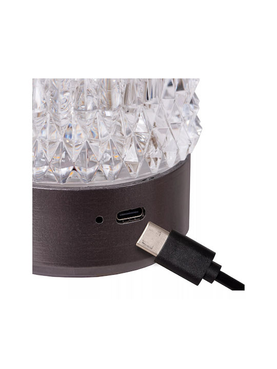 Lucide Lightning Lily Dekorative Lampe Gray