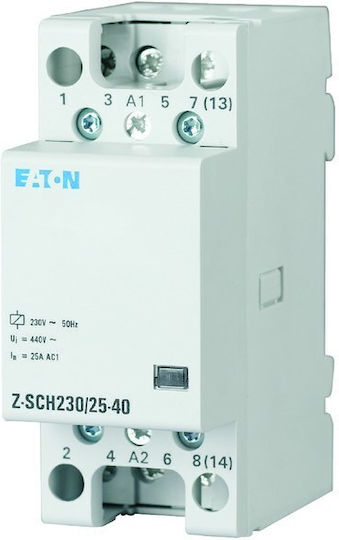 Eaton Ρελέ Ράγας 40A Τριπολικό