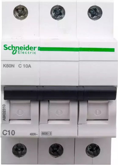 Schneider Electric Phase Relay Power 10A Three-Phase with Voltage 400V