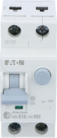 Eaton Earth Leakage Phase Relay 16A Bipolar with Voltage 500V