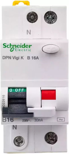 Schneider Electric Phase Relay Earth Leakage 16A Bipolar with Voltage 230V