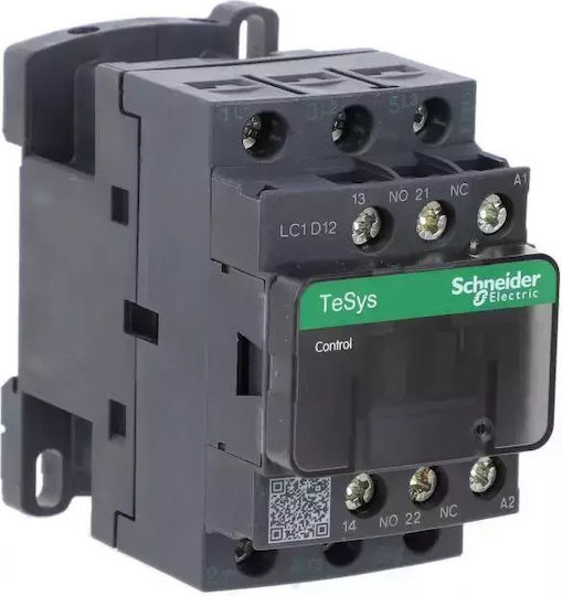 Schneider Electric Ρελέ Ράγας Ισχύος 12A Τριπολικό με Τάση 230V