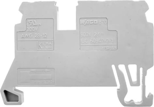 Wago Terminal block Electrical Panel 870-681