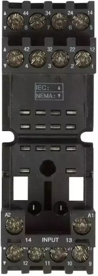 Schneider Electric Zelio Βάση Ρελέ Ηλεκτρολογικού Πίνακα RXZE2M114M