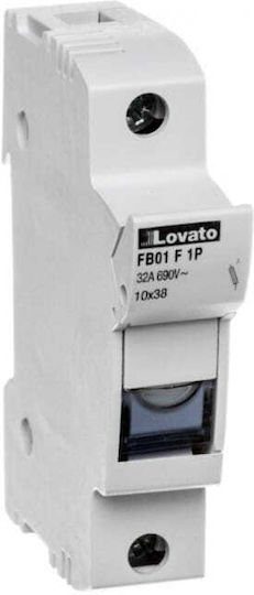 Lovato Electric Βάση Ασφάλειας Ηλεκτρολογικού Πίνακα FB01F1P