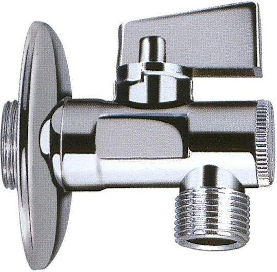 Invena Βάνα / Διακόπτης Γωνιακός 1/2"