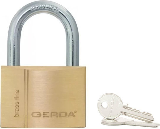 Gerda Bronze Padlock Brass with Key 20mm 1pcs