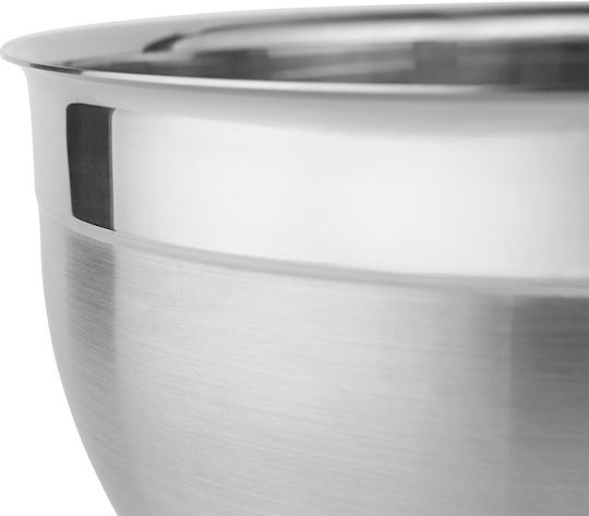 Rosle Stainless Steel Mixing Bowl Capacity 8.5lt with Diameter 28cm and Height 17.5cm.