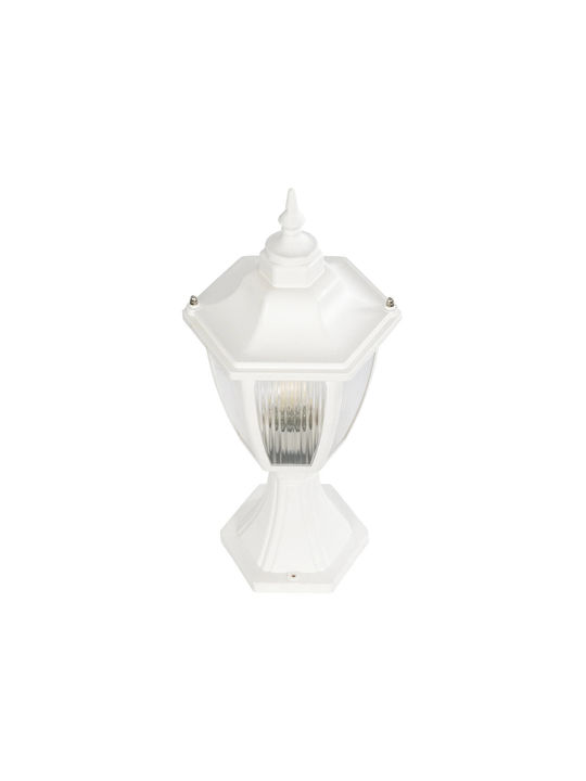 GloboStar Lamp Lattern Outdoor IP44 for Socket E27 White