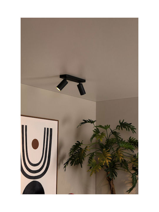 Lucide Lightning Einzel Spot in Schwarz Farbe