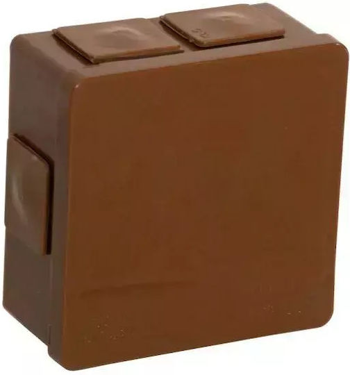 Viplast Cutie electrică pentru montaj exterior IP55 în culoarea Maro
