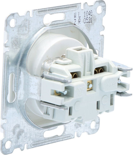 Hager Power Socket White 1pcs
