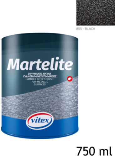 Vitex Цвят Martelite 0.75лт Черно Ковани