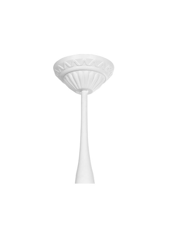GloboStar Solme Corp de iluminat de Exterior E27 în Culoare Alb 203-0219