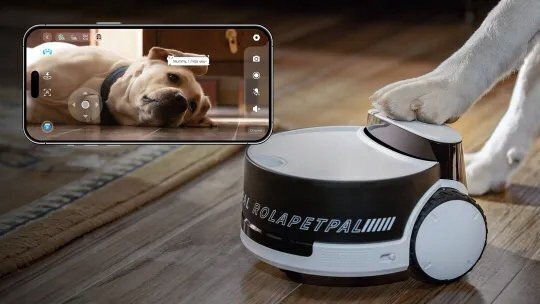 Enabot ROLA PetPal IP Companion Robot Κάμερα Wi-Fi Full HD+ 5MP Μπαταρίας με Αμφίδρομη Επικοινωνία