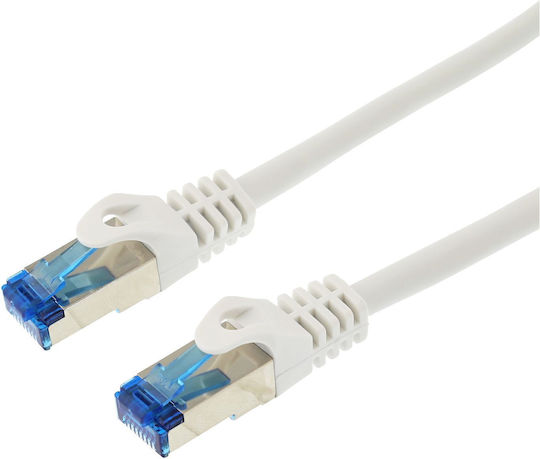 Logon SF/UTP Cat.5e (Gigabit) Καλώδιο Δικτύου Ethernet 0.3m Λευκό