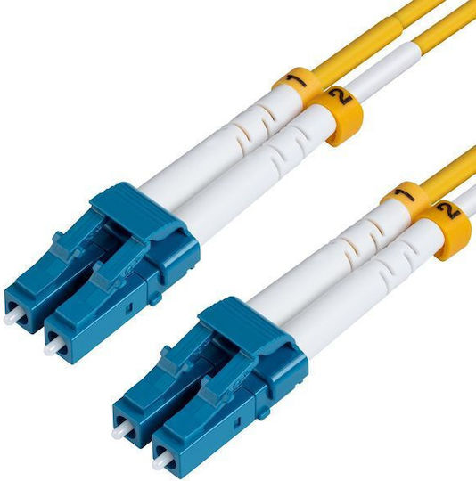 Microconnect Καλώδιο Οπτικής Ίνας LC/UPC-LC/UPC 15m Κίτρινο