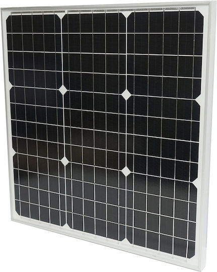Breckner Monocristalină Panou Fotovoltaic 50W 530x510x25mm