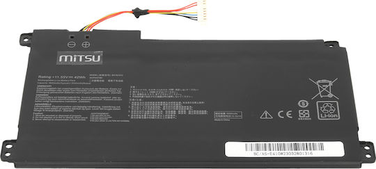 Mitsu Compatible Battery for Asus VivoBook Asus E410MA, L410MA with 3550mAh