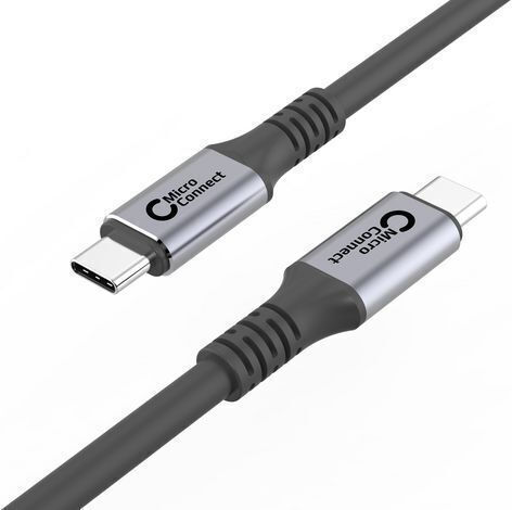 Microconnect USB 3.2 Cable USB-C male - USB-C 100W PD Μαύρο 4m USB3.2CC4