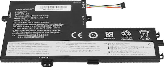 Baterie laptop pentru Lenovo Ideapad 100s-14ibr S340-14iml S340-14iwl S340-15api S340-14iil L18m3pf7 L18l3pf3 L18c3pf7 L18m3pf6 5b10t09092 L18c3pf6 L18l3pf2 0813002 5b10k65026 Bsno427488-01 Cod OEM 1-bat0362