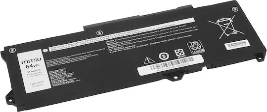 Mitsu Συμβατή Μπαταρία για Dell Latitude / Precision με 4000mAh
