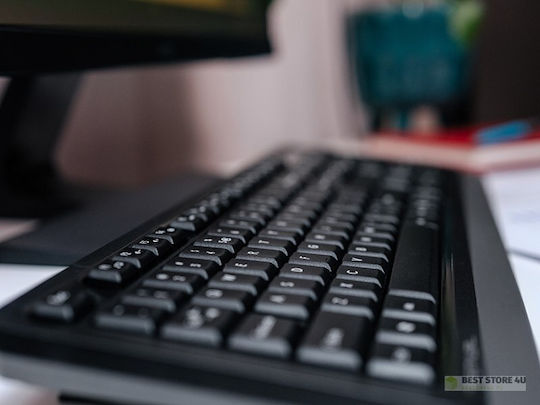 A4Tech FStyler Ασύρματο Σετ Πληκτρολόγιο & Ποντίκι Αγγλικό US Γκρι