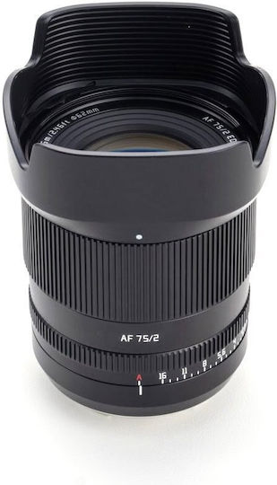 TTArtisan Crop Obiectiv Foto 75mm f/2 Fix pentru Montura Magazin online Sony E Black