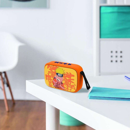Lexibook Bluetooth високоговорител с радио и живот на батерията до 4 часа Naruto BT018NA