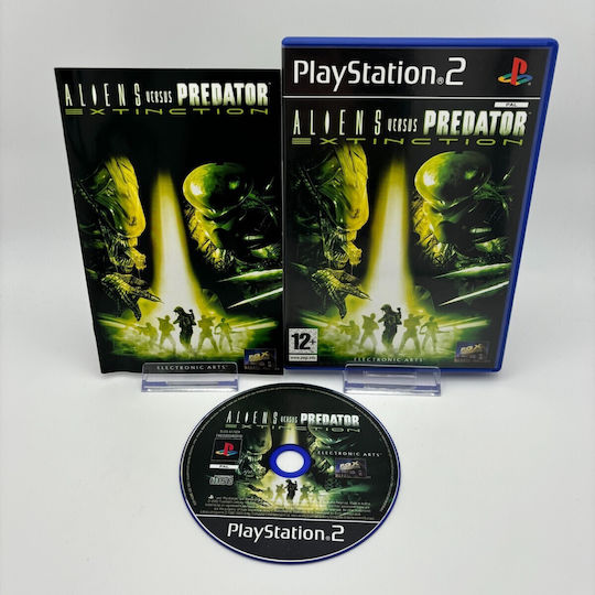 Aliens Vs Predator Extinction PS2 Game (Used)