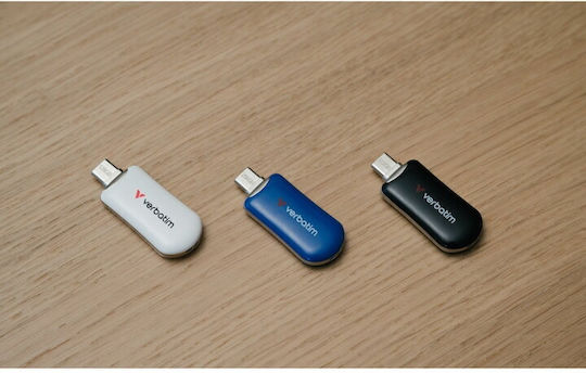 Verbatim 512GB USB 2.0 Stick με σύνδεση USB-C Μπλε
